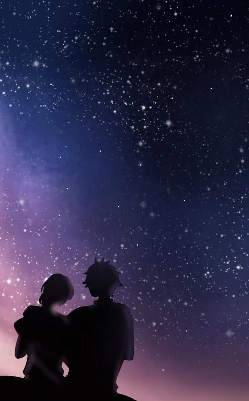 比如星星滑过夜空