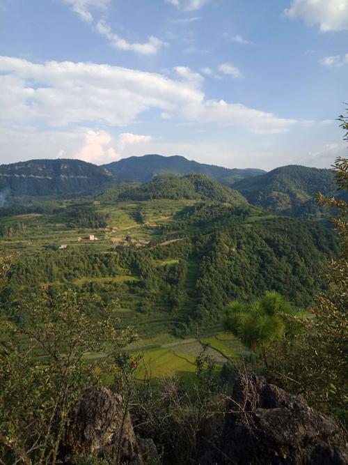 在家乡的大黑山