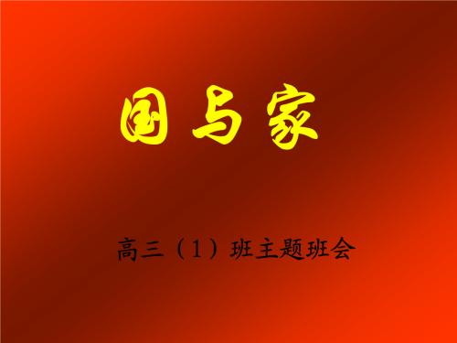 国家和家庭