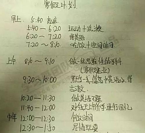 这个假期让我收获更多