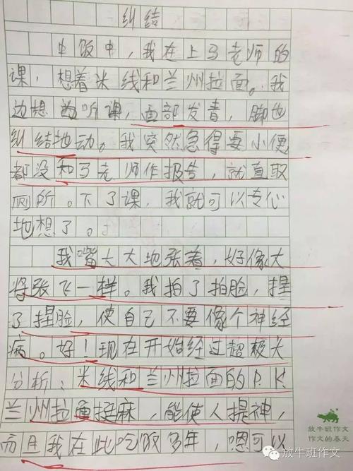 关于纠结的作文