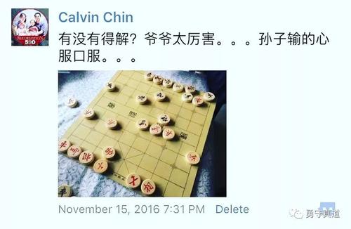 我的祖父棋子