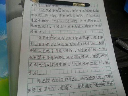 我学会了游泳400字作文