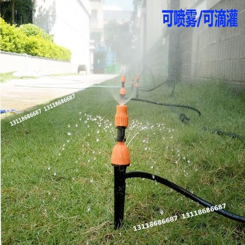 弟弟浇花
