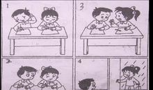 小男孩救小鸟看图写话二年级