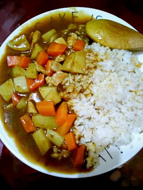 我学会了制作咖喱鸡