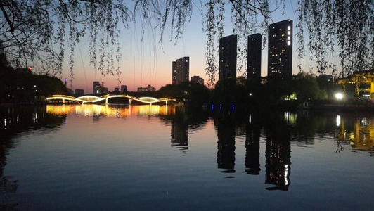 阜阳河公园冒险