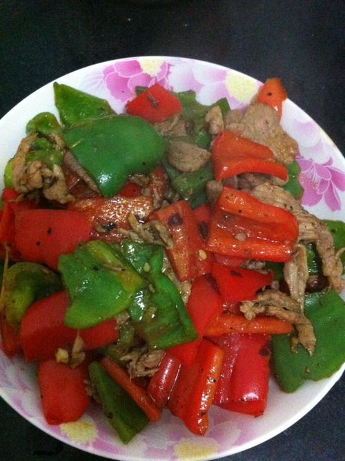 青椒炒肉