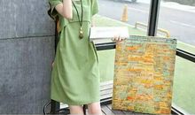 洗掉裙子上的汗迹