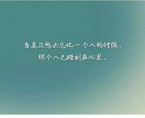 不愿意忘记的人