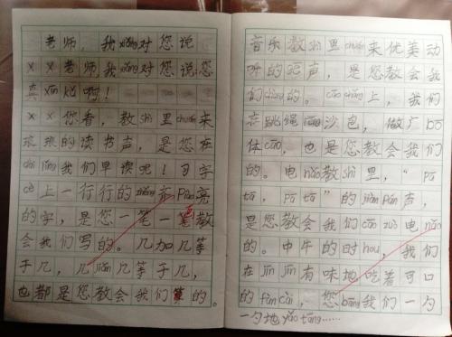 在我眼中你最美作文