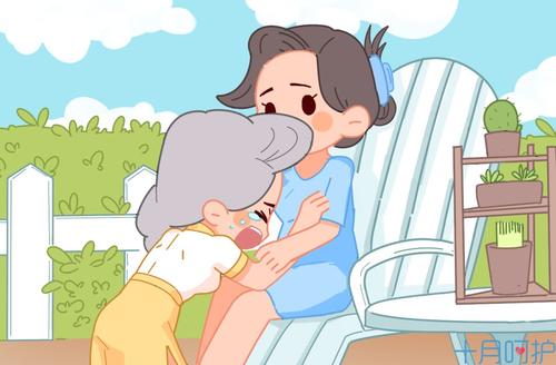 妈妈，我会帮助你减轻你的痛苦。
