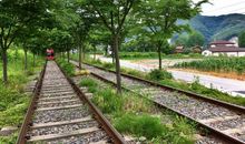 美丽的铁路公园