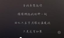 假如我的人生只有一天