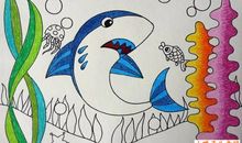 小鲨鱼找妈妈作文一年级