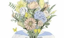 《送你一束花》诗歌