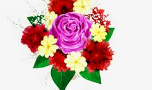 送一束鲜花给自己