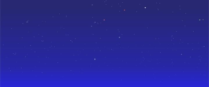 你是天空中的星星