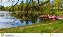 家乡美丽的池塘