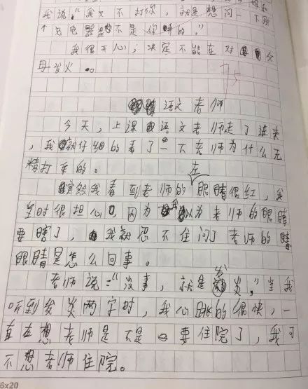 妈妈的眼睛300字组成