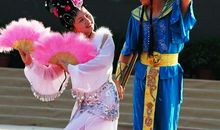 一次花鼓戏表演