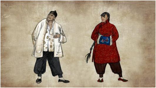 湘子人物分析