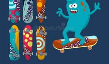 滑板带给我们的快乐