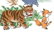 狐假虎威续写二年级