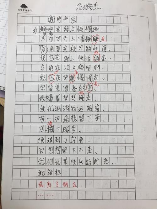 我的动物朋友散文四年级