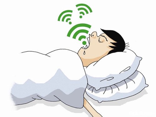爸爸打鼾