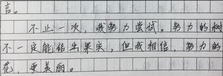 一旦我尝试尝试500字的组成