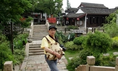 南湖公园我爱我的家乡