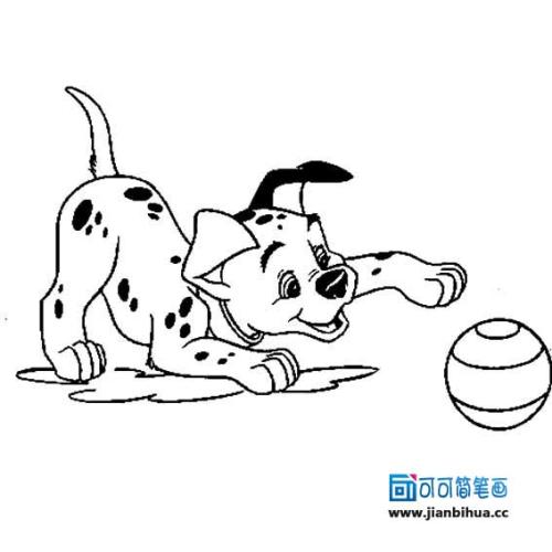 我的玩具花狗
