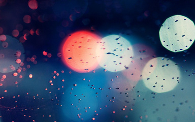 星空和雨
