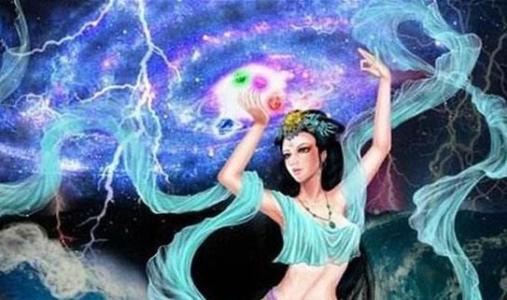 女性收集多彩多姿的石头