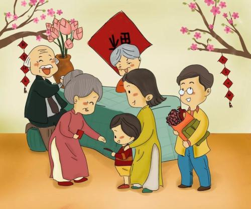 对我的父母说