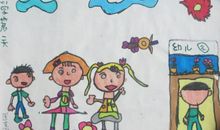 我校园生活的一天