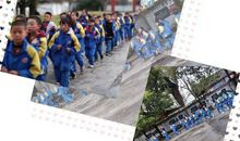 操场上的口号声