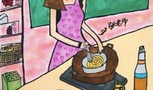 画出我心中的老师