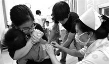 第一次一个人打针