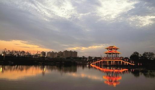 美丽，扬湖湿地公园旅行