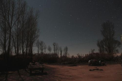 宁静的乡村夜景