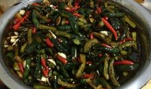 我爱吃奶奶腌的咸菜