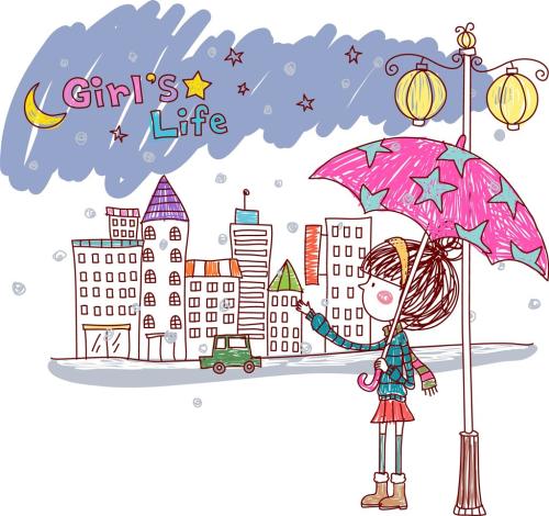 雨天妈妈选择我的学校
