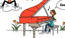 我的课余生活——小小钢琴家