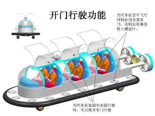海陆和空的部落汽车
