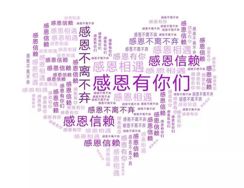 我感激不高兴。