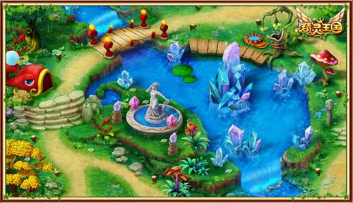 Elf Kingdom Crystal Moon