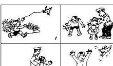 看图写话小鸡捉虫子