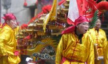 正月初五看龙灯